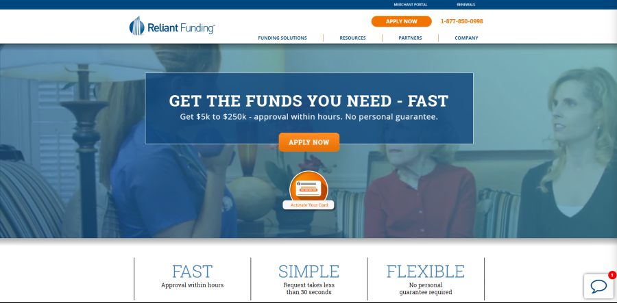Reliant Funding - Get the funds you need